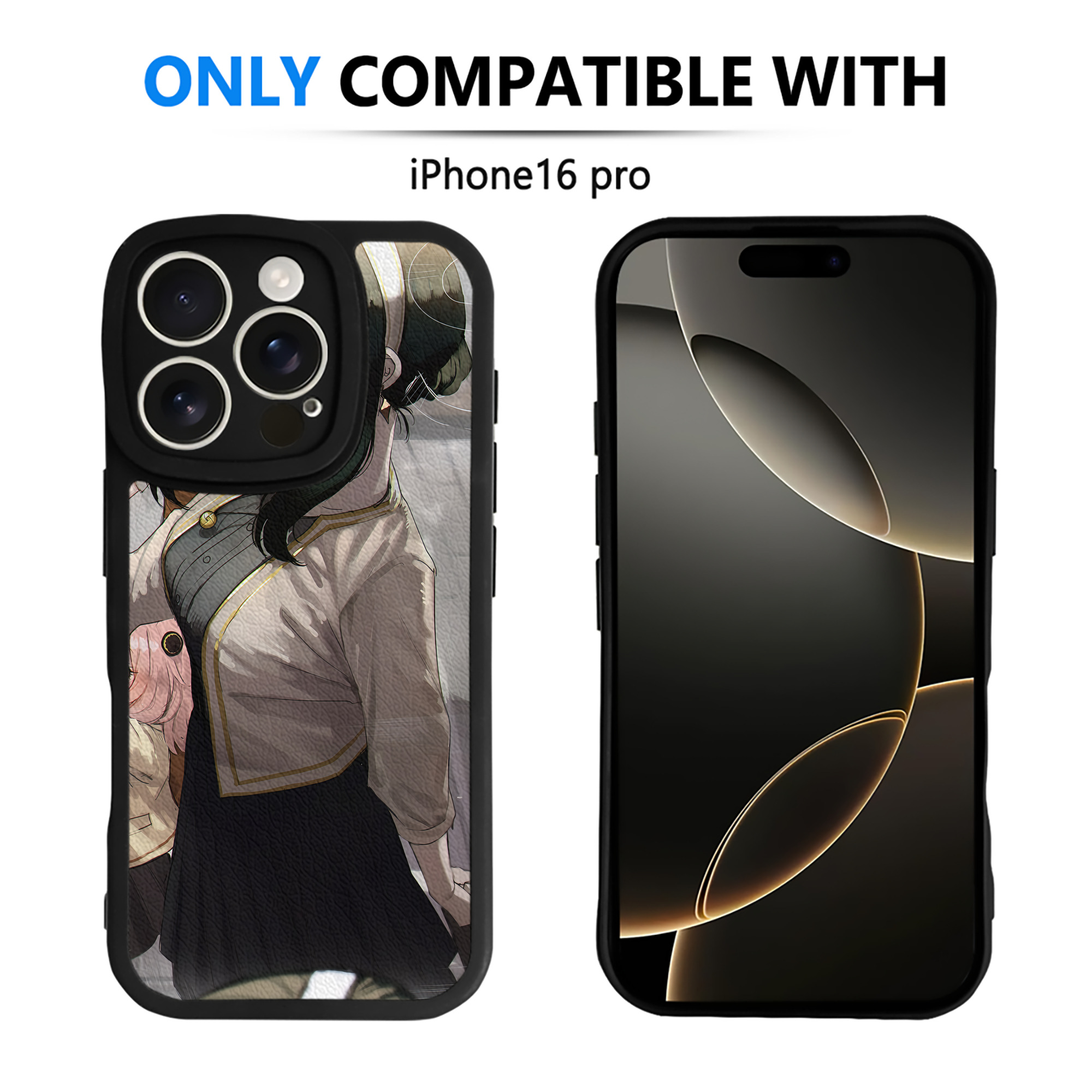 （画像用） SPY×FAMILY间谍家家酒 【iPhone 16シリーズ対応】シリコンスマホケース（レザー調） 材質：シリコン